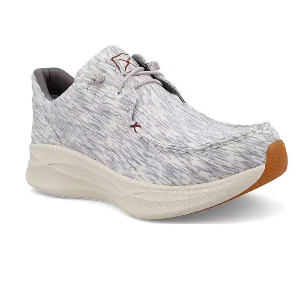 Twisted X Feather X Heathered Casual Sneakers NWT grey heather